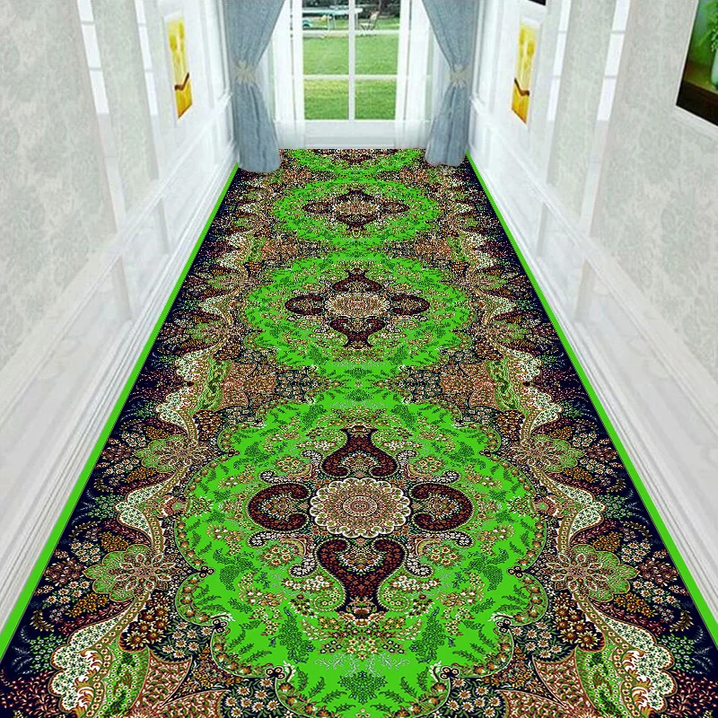 New Machine Made Carpets and Area Rugs for the Living Room Big Size Luxury Red Carpets for Hotel Aisle