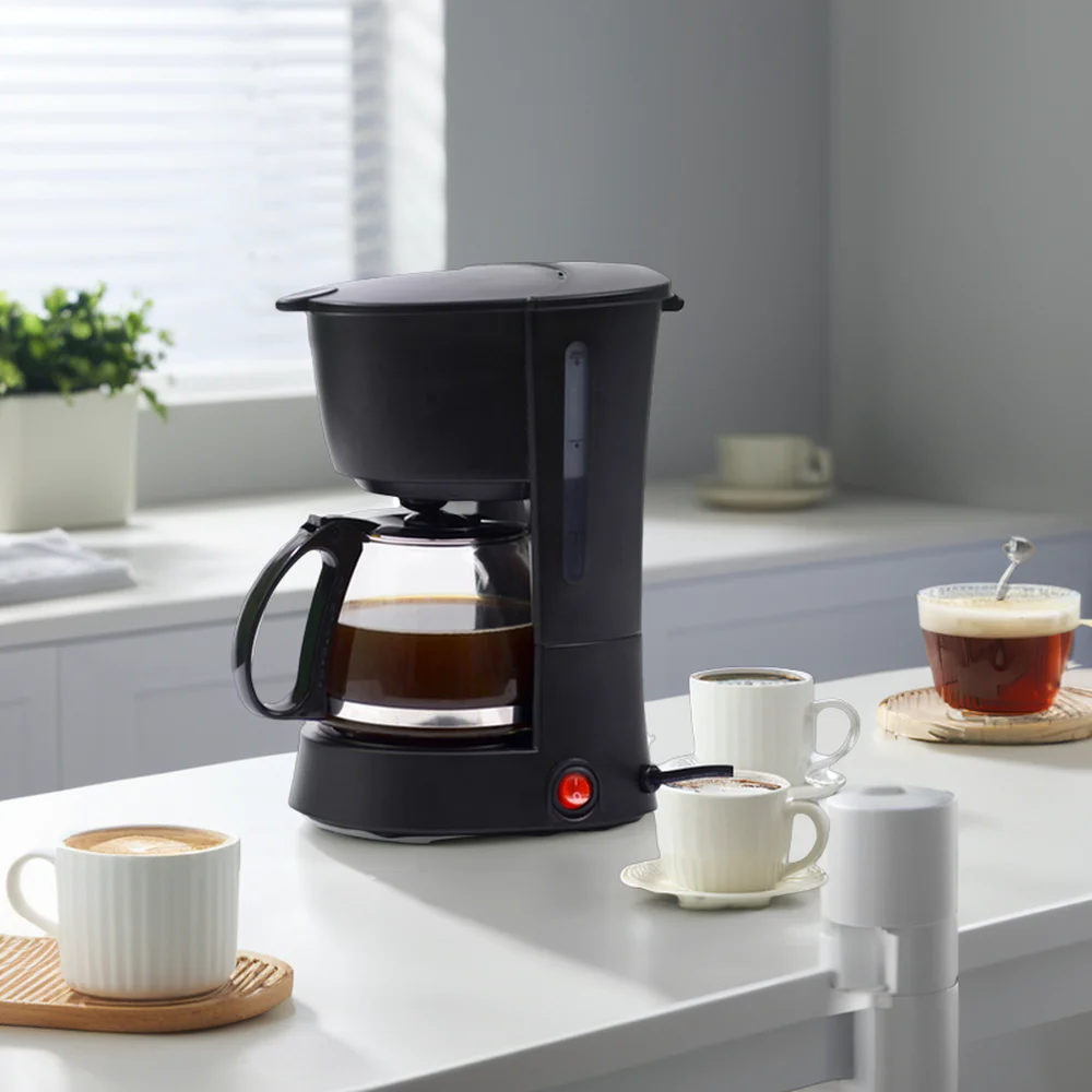 Electric Drip Coffee Maker 650W Machine for 4-6 Cups