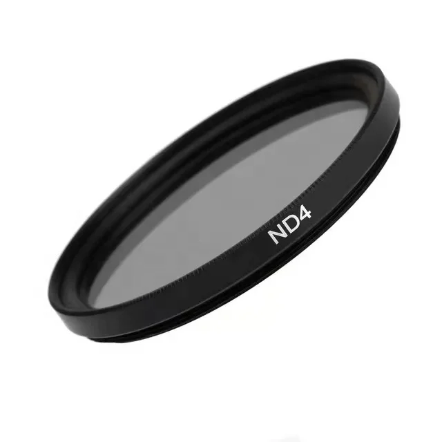 High Quality Neutral Density Attenuation ND2 ND4 ND8 ND16 ND32 ND64 ND Glass Filter for Camera Lens
