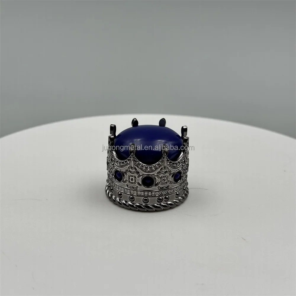 ABS Plastic Screw Cap Perfume Bottle Cap with Silk Screen Printing for Luxury Cosmetics