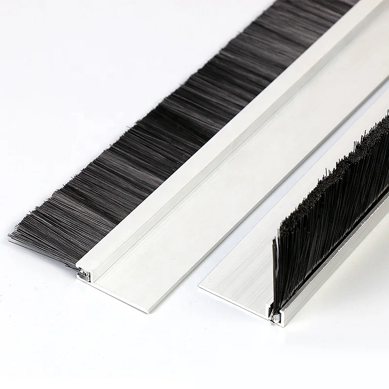 China White Nylon Bristle Sealing Brush Strip - China Brush Strip, Sealing Brush  Strip