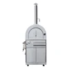 Wood fuel Pizza oven with cabinet