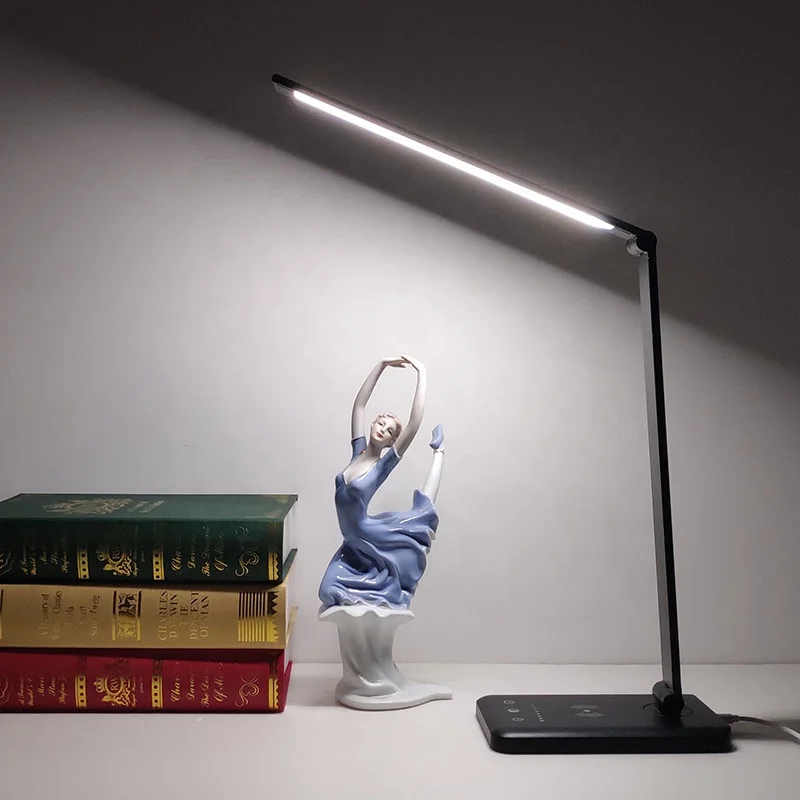 New Arrival USB LED Rechargeable Table Lamp Modern Design Style AC Powered Read Study Smart Lamp for Kids Room