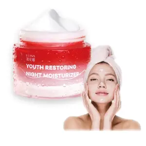 Private Label Skincare Natural Plant Peony Extract Facial Cream for Rich Hydration & Restoration