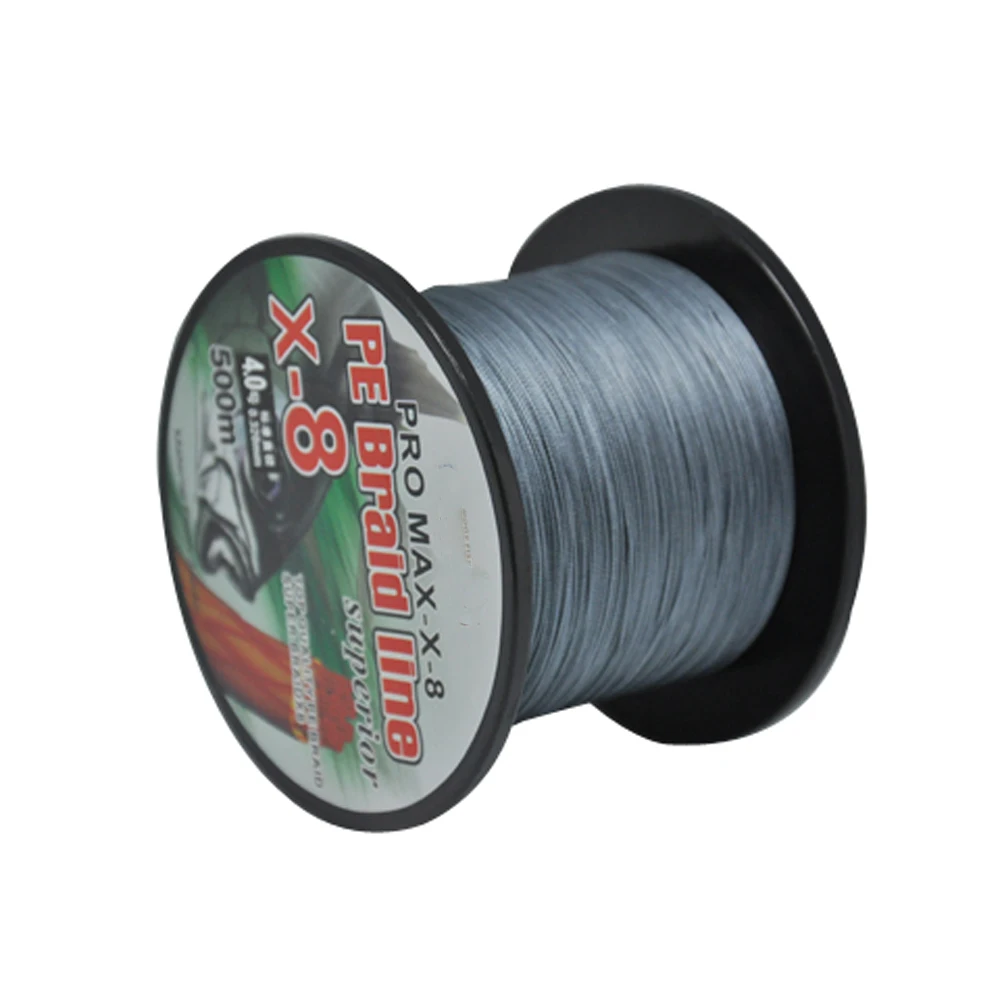 8 Strands Multifilament Pe Braided Fishing Line 500m 1000m Sea
