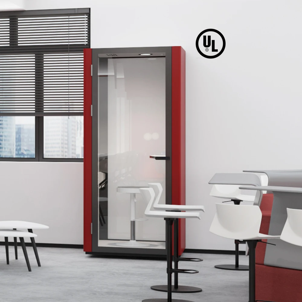 Flexspace 2024 New Modern Customized Office Pods Privacy Soundproof Phone Booth for Sales