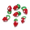 Glass pendant - strawberry