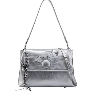 Luxury Designer Women's PU Leather Crossbody Bag 2026 Wholesale Girls Shoulder Bag with Large Capacity and Durability