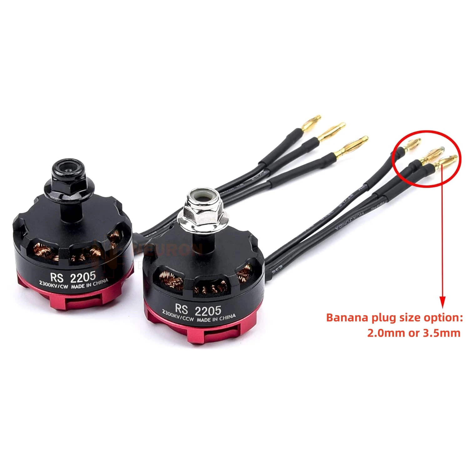 RS2205 2300KV Brushless Motor CW/CCW 3-4S RC Motors for FPV Racing Drone FPV Multicopter