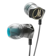 Special Edition Gold Plated Housing Headphone QKZ DM7 in Ear Heavy Bass Wired Earphone