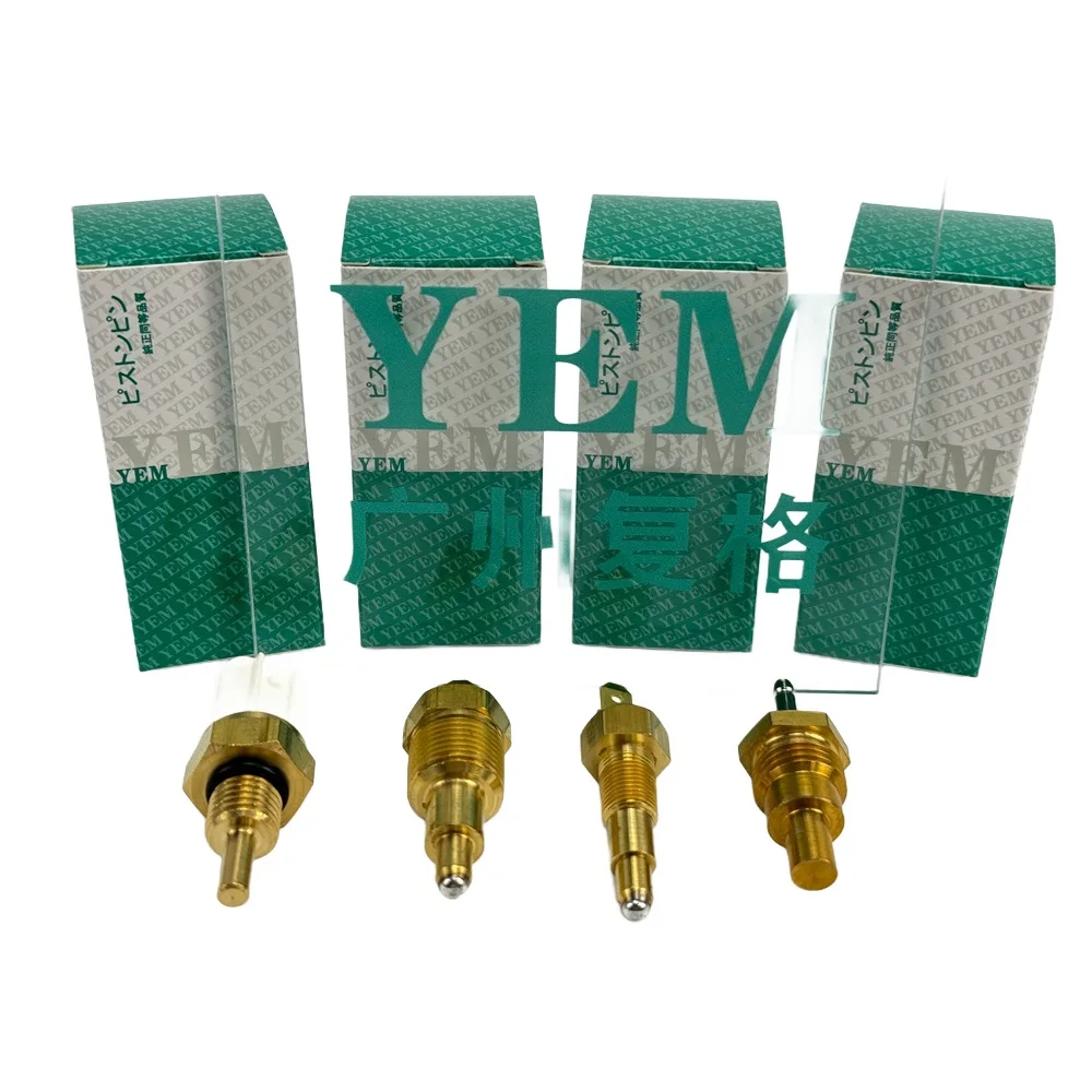 For Komatsu Replaces 2D92 2D94 2D94-2 3D94 Water Temperature Sensor Heavy Duty Engine Parts