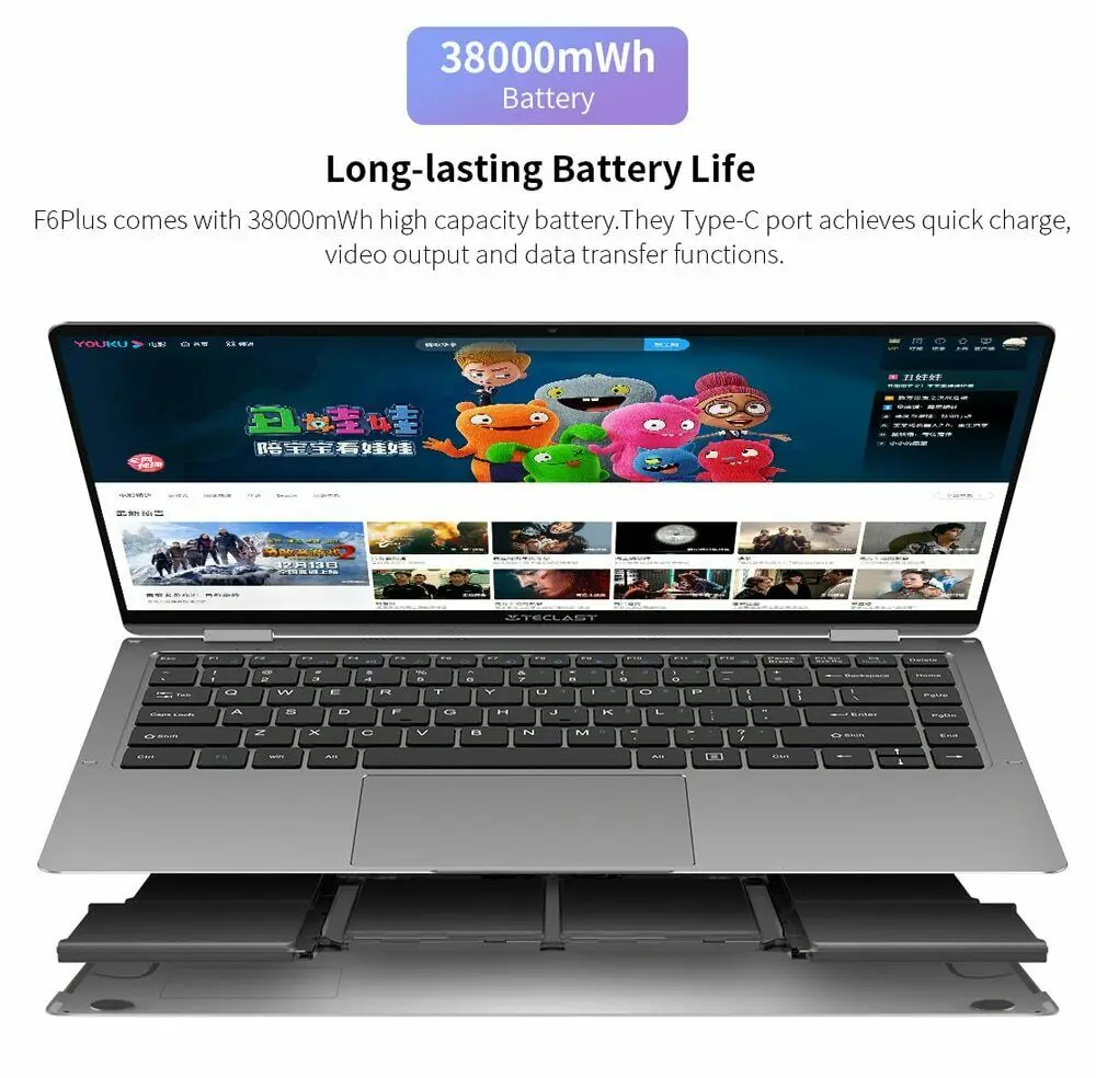 TECLAST F6PLUS 13.3インチ　タッチスクリーンノートPC Teclast F6 Plus 360-Degree Touchscreen 13.3