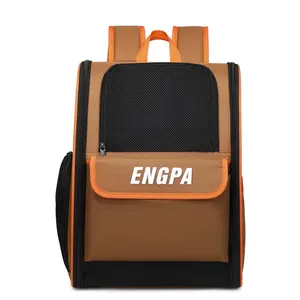 Expandable & Breathable Cat Carrier Backpack - Spacious, Portable Pet Travel Bag for Cats & Small Dogs, Easy Outdoor Access