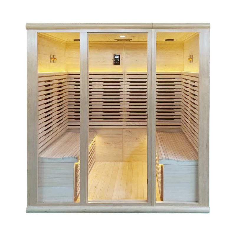 Best Selling Ceramic Tube Infrared Sauna Room New Design Dry Sauna For 4  Peoples - Buy Sauna Room,Top Quality Sauna Room,Infrared Sauna Room Product  on 