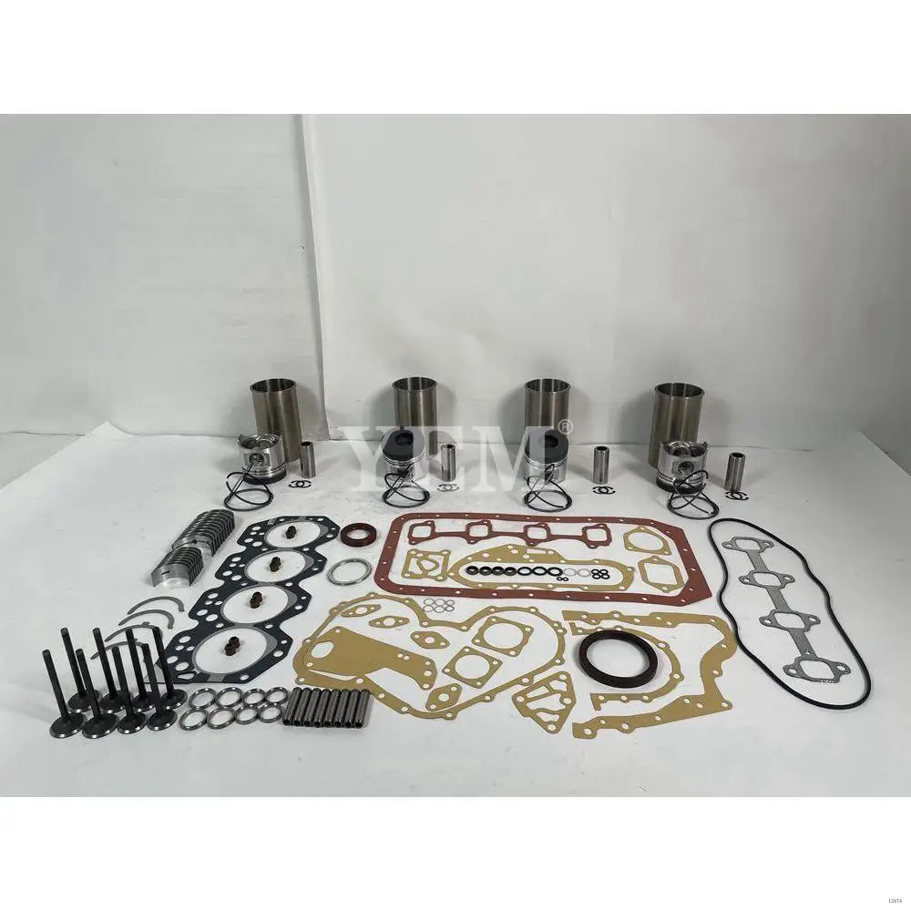 Top Quality 13B Overhaul Kit With Bearings Piston Rings Full Gasket Set Cylinder Liner Valves Kit for Toyota
