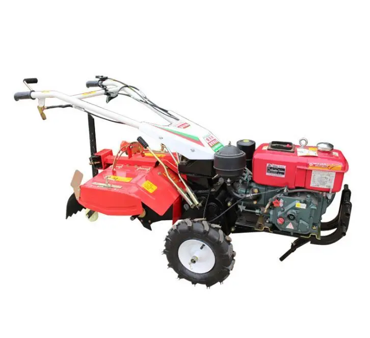 Motorised Tractor 10hp Mini Cultivator Tiller Agricultural 6hp Tillers And Cultivators Madein