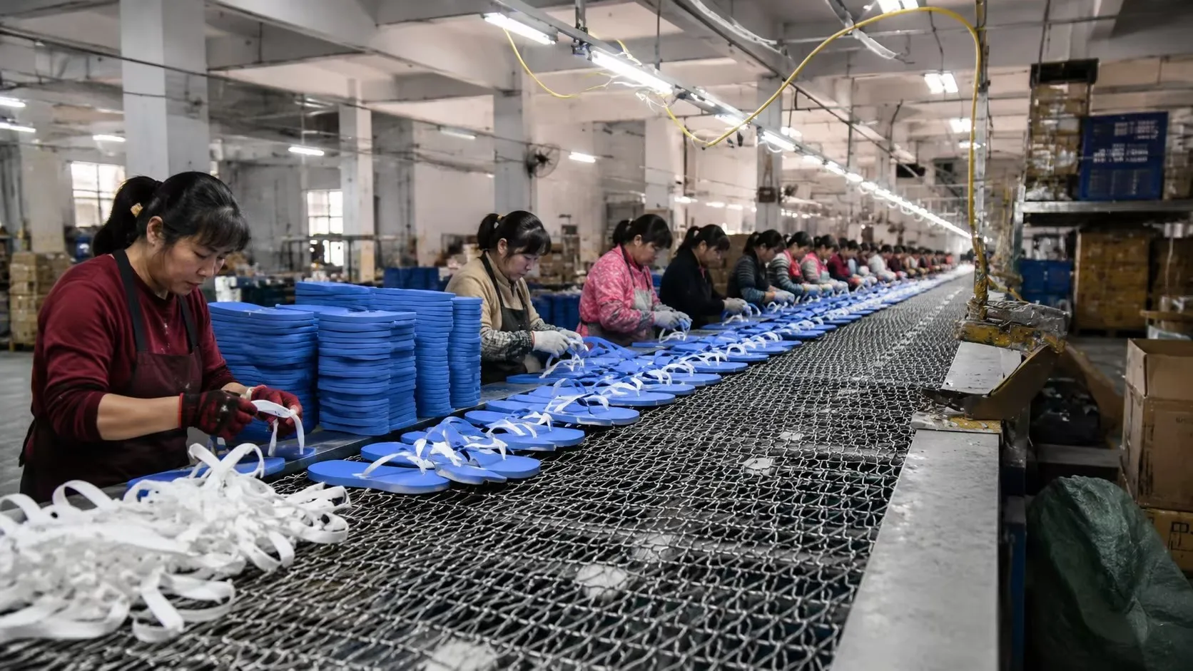 FUZESPLE mass footwear production line