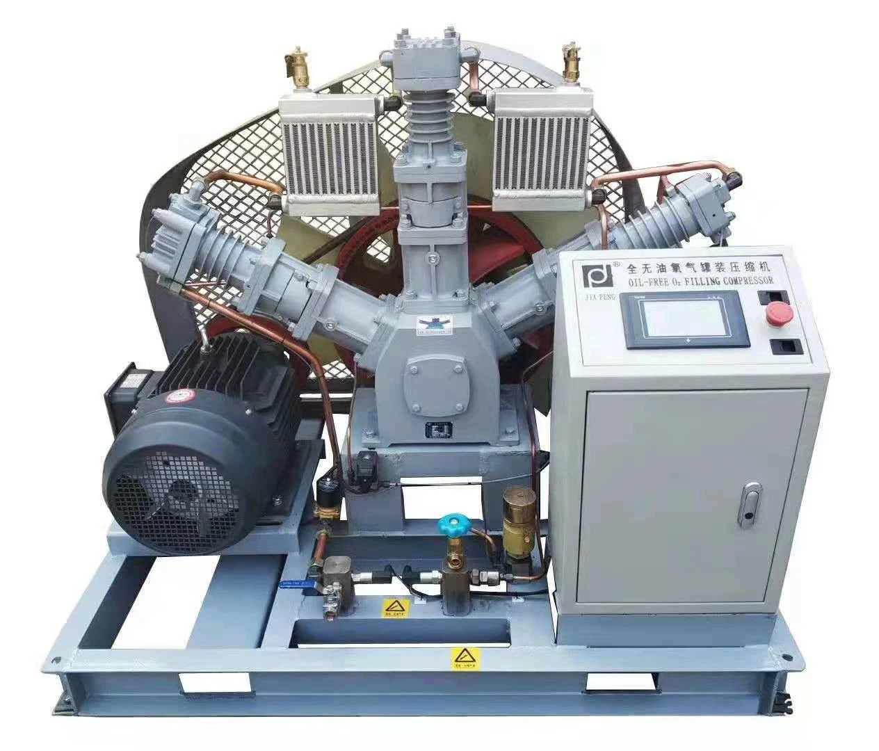 O2 Air Compressor - Efficient Oxygen Gas Filling Station