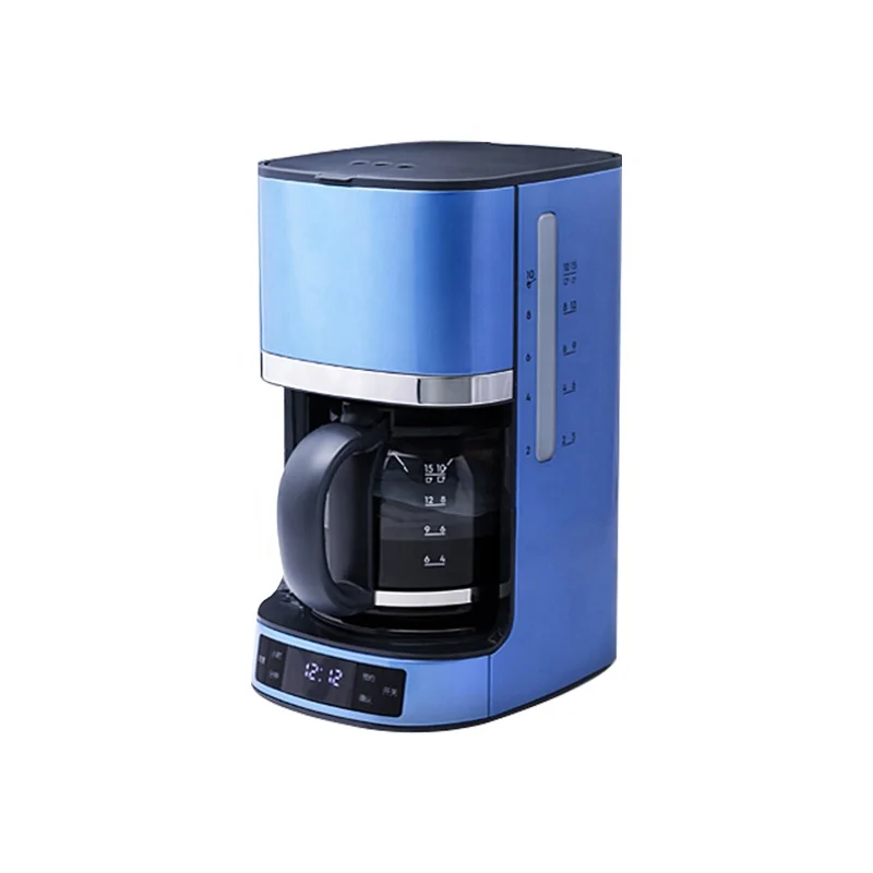 Cafetera Eléctrica De Lujo De Acero Inoxidable,Máquina De Café De Goteo  Automático Tradicional,Azul,Alta Calidad - Buy Automático Goteo Máquina De  Café,Tradicional Goteo Máquina De Café,De Acero Inoxidable Goteo Máquina De  Café Product