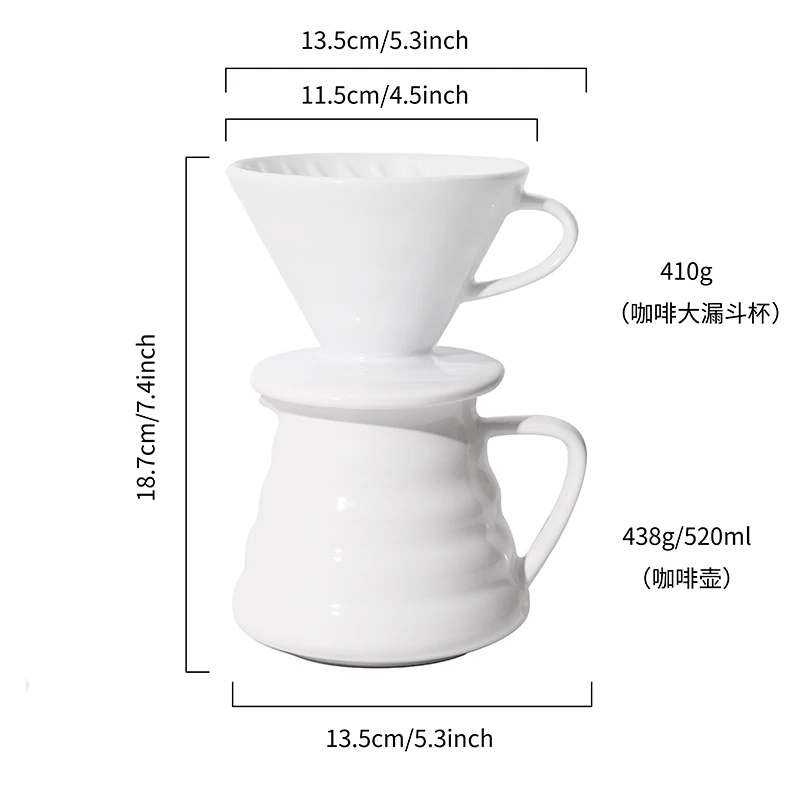 Cornflower Artisan Series Baked Flower Ceramic Coffee Dripper for 1-4 Cups manufacture