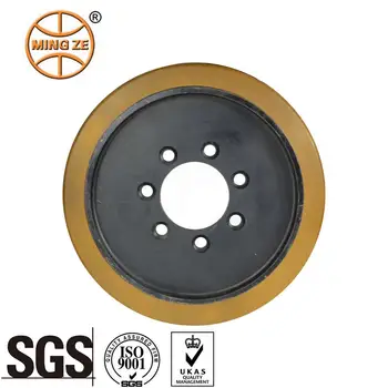 Heavy Duty Durable Industrial Electric Forklift Truck PU Wheel Caster Wheels for Heavy Machinery Equipment Factory Transporting