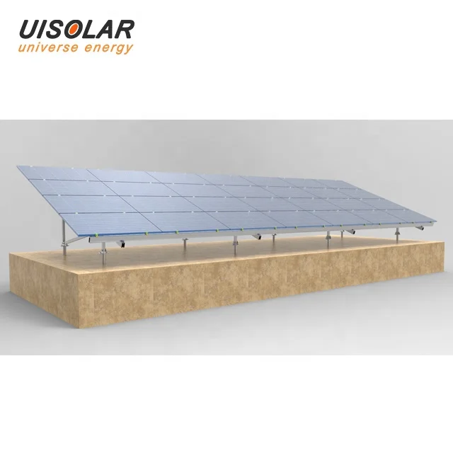 
 1 мВт солнечная панель с наземным креплением  