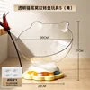 Cat bed turntable S (yellow) [Includes 4 suction cups]