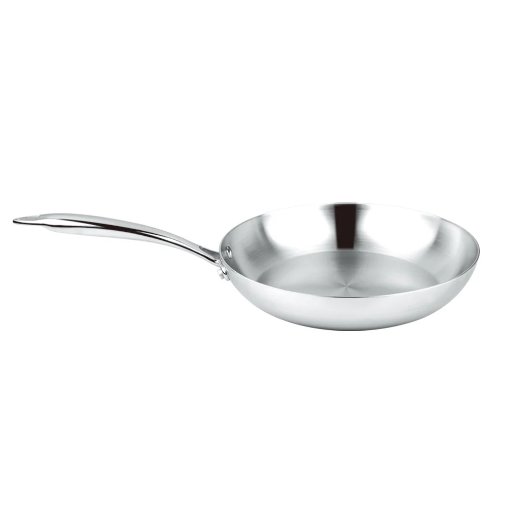 Best Stainless Steel Non Stick Electric Triply Frying Pan With SS Handle