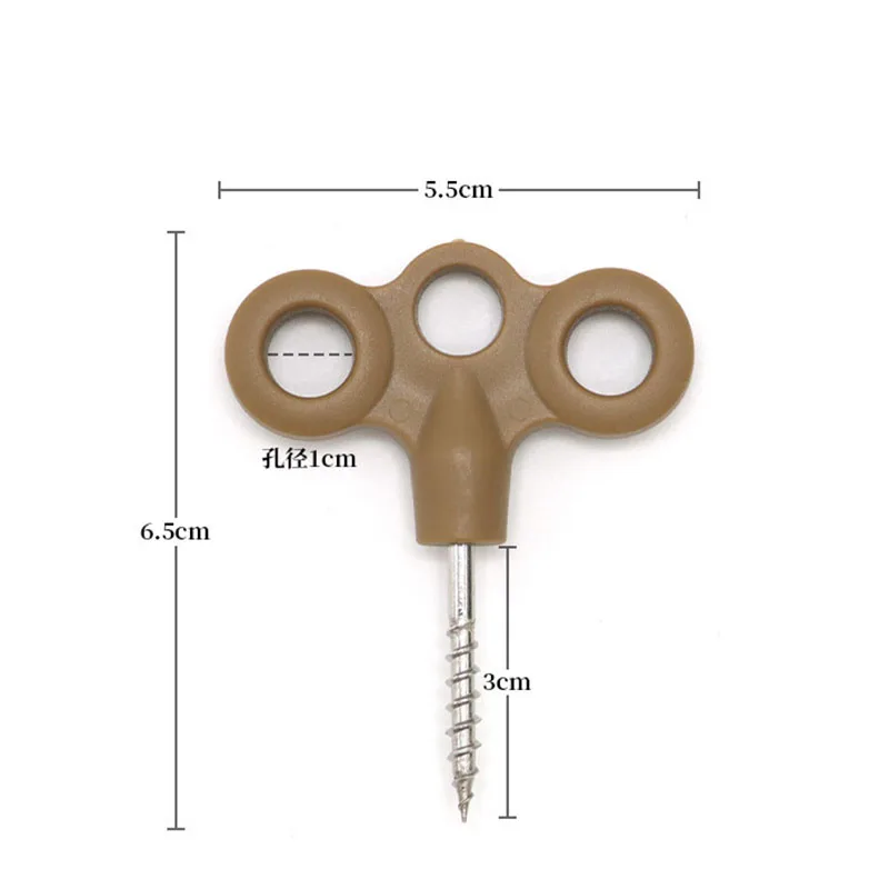 Events Wedding Party Pole and Metal Tent Pegs With Glowing in the Dark Screw Ground Pegs Plastic Tents