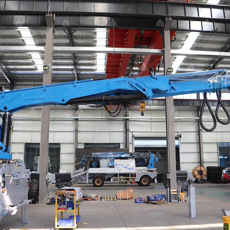 Remote Control  Similar Product Concrete Shotcrete Robot With Good Price for Sale