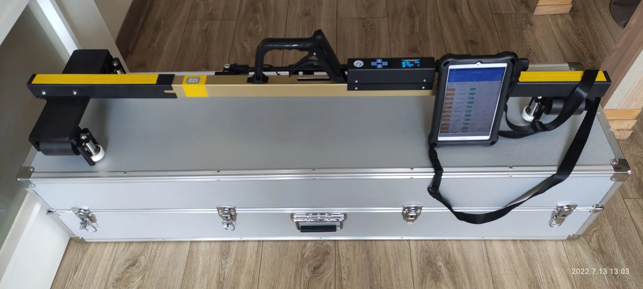 Railroad Digital Rolling Track Gauge For Rail Gauge Measurement While