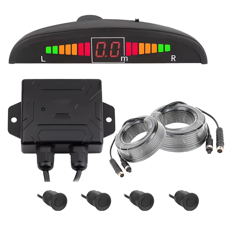 Factory Customized Best Radar Detector 3M Anti-Collision Ultrasonic Reversing Sensors Backup Warning for Waterproof Monitor