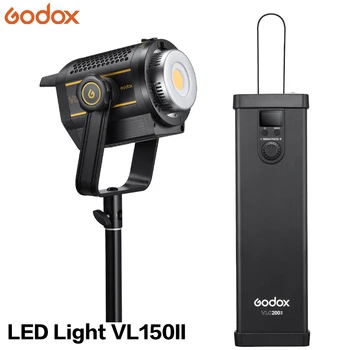 Godox Light VL200II 5600K 200w White LED Video Light Continuous Output Bowens Mount Studio Light APP Support for Live Show product image