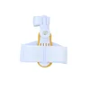 1 white (yellow pad)