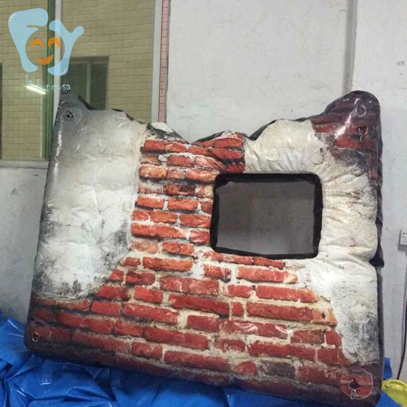 Надувные настенные бункеры для пейнтбола 2 м x 0 3 1