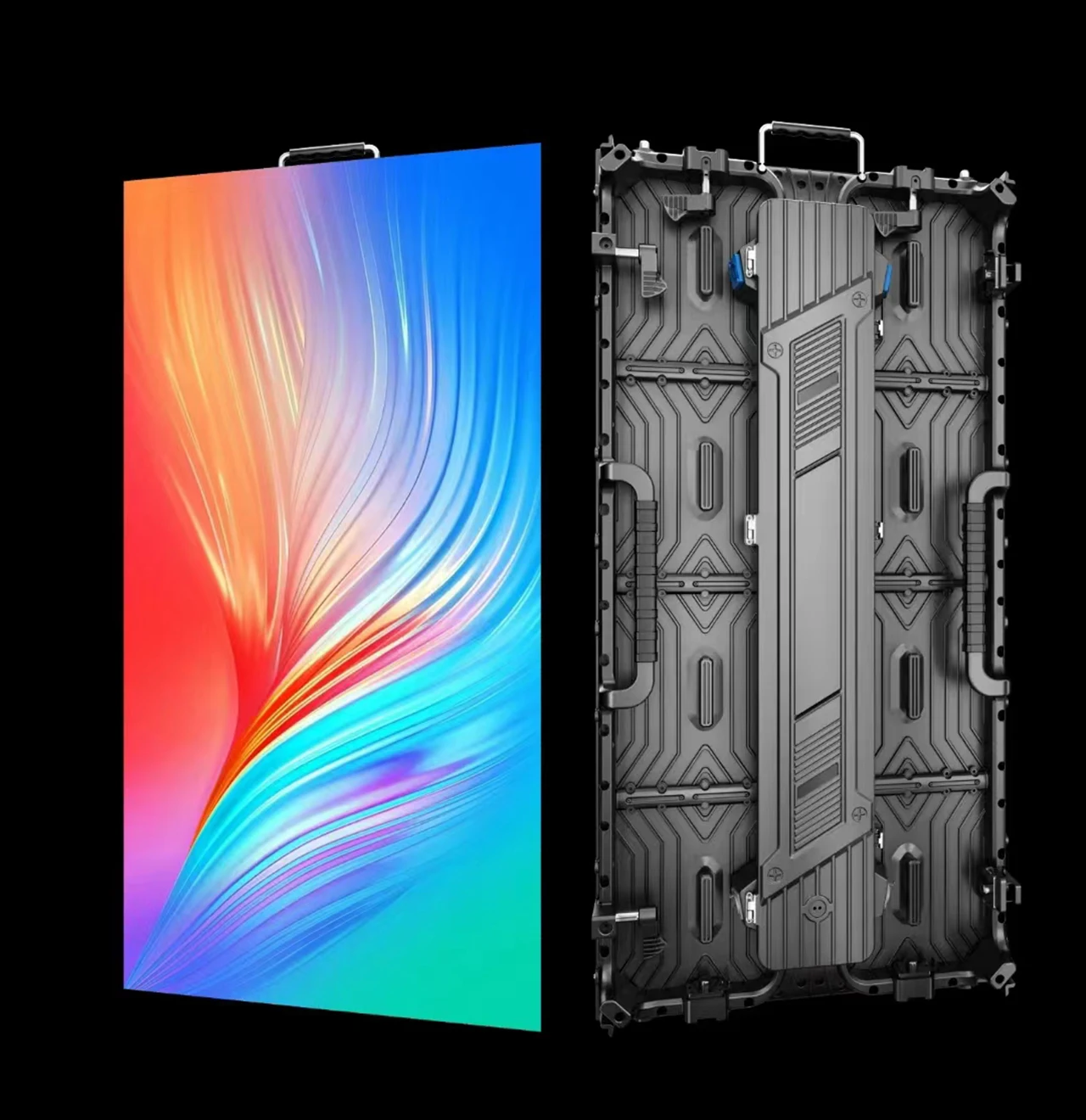500X500-L 500X1000-L Indoor and outdoor Cabinet (Flat, curved 0-20 degree) 500x500x62mm 4.2KG led module 250x250mm P3.91 P4.81 P2.976 P2.604
