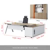 1.8m Desk + Chair + Cabinet