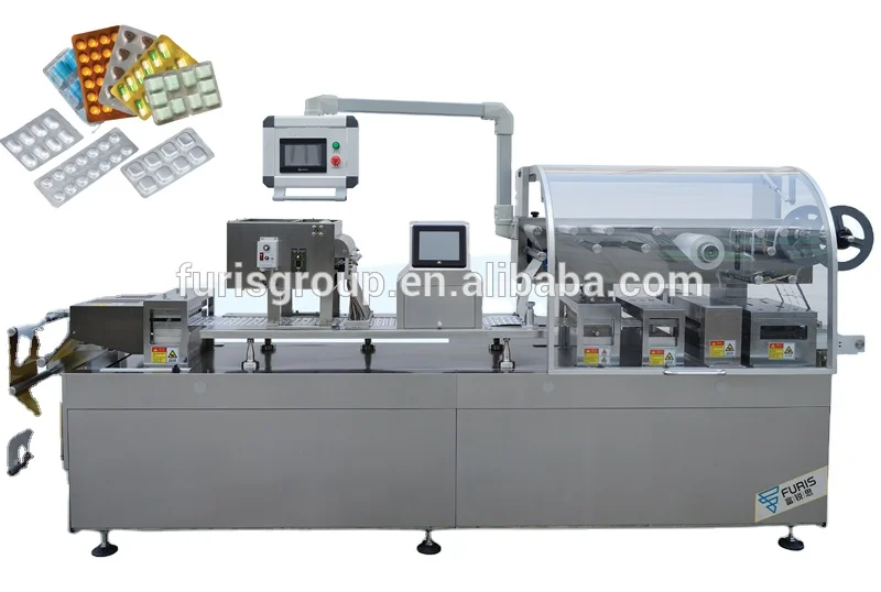 
 Автоматическая Машина Для Запечатывания блистерной упаковки из алюминия и ПВХ, сделано в Китае  