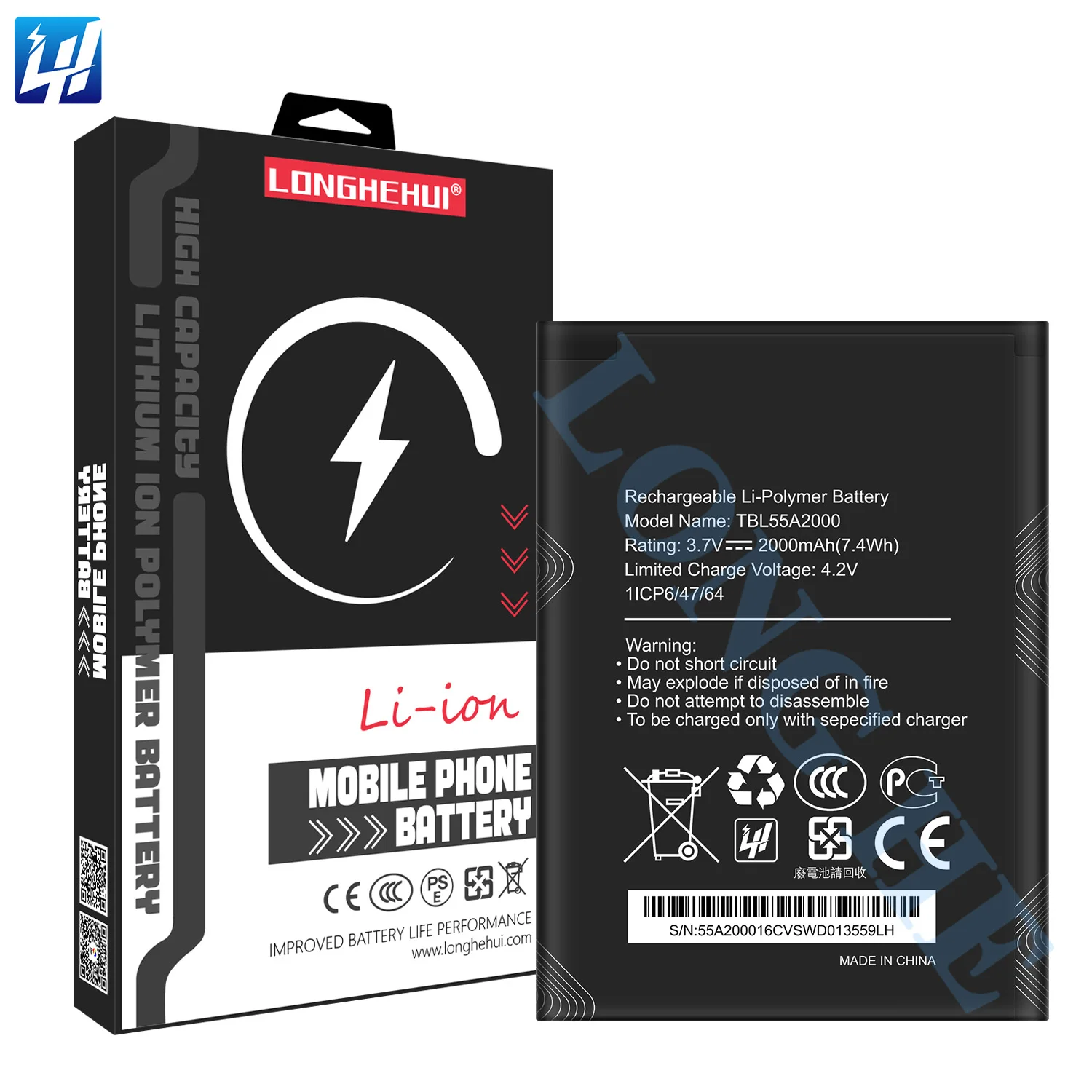 TBL-55A1800 Batteria Ricambio Per TPLink M7310 E M7350 | Con Toolkit E Nastro 3M - 2