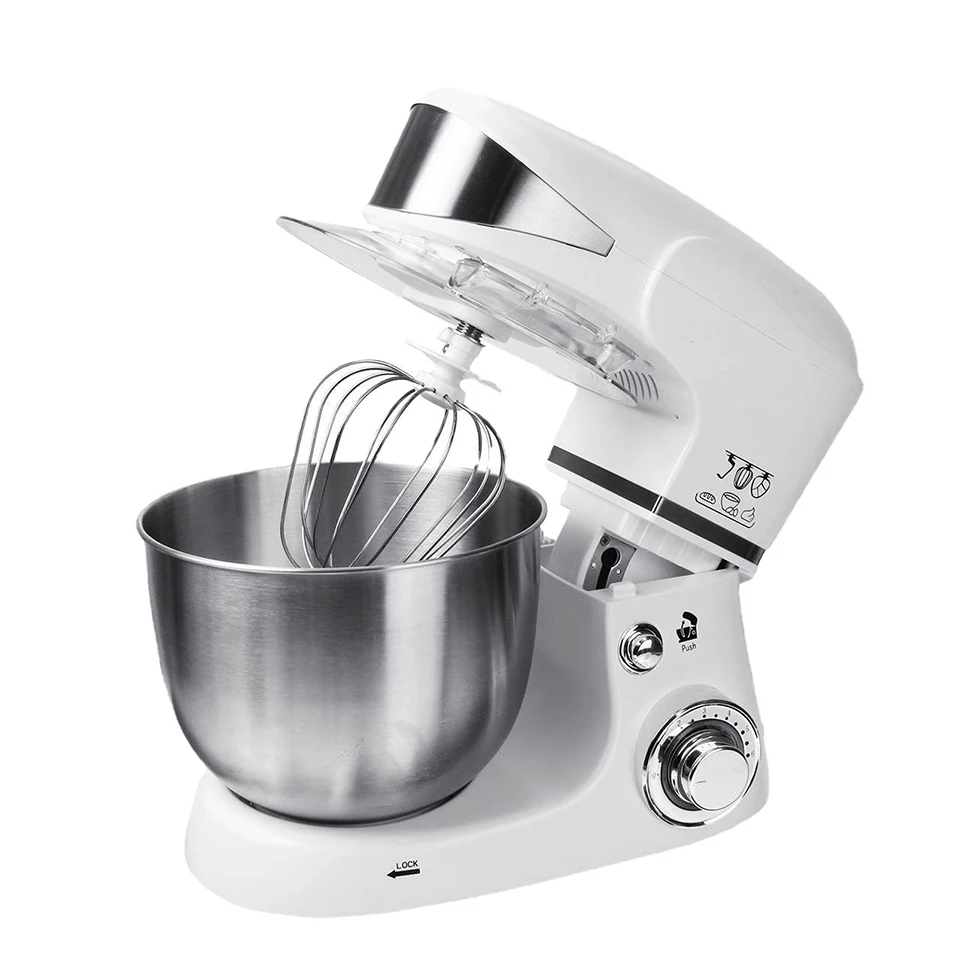 5l Stand Mixer Small Electric Food Mixer 6 Speeds Portable Kitchen
