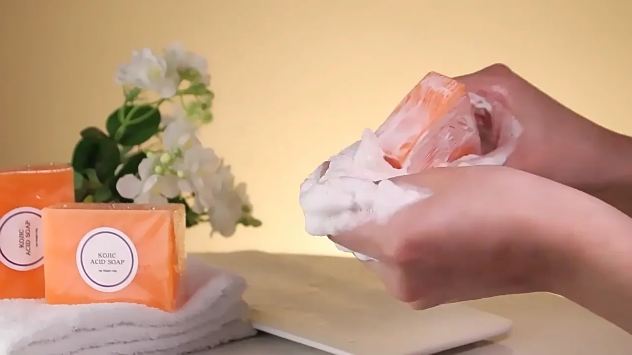 Turmeric Kojic Acid Soap Skin Brightening Lightening Bath Bleaching