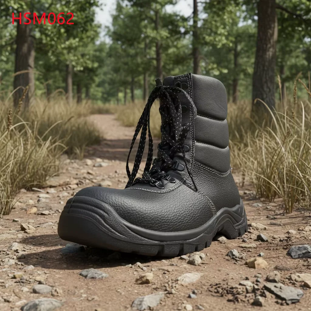 HY,North-Europe Market Shepherd Using Winter Combat Boots Anti-Chill -45 Degree Insulated Real Wool Lining Hiking Boots HSM062