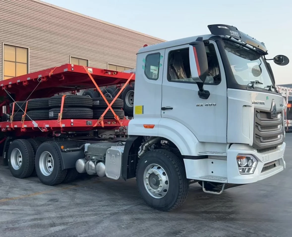 Sinotruck Howo NX 6x4 380-430hp Euro 2 600L Tractor Head  with Air Suspension Right Steering Diesel Fuel Low Price Tractor Truck supplier