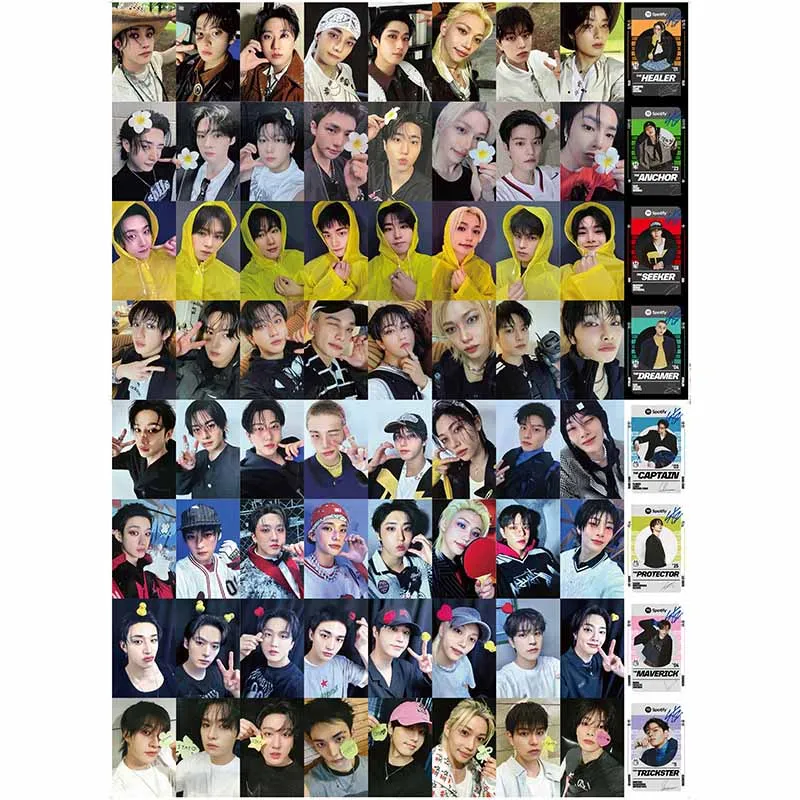 8/9Pcs/Set Kpop Straykids KARMA Album Photocards List Hyunjin