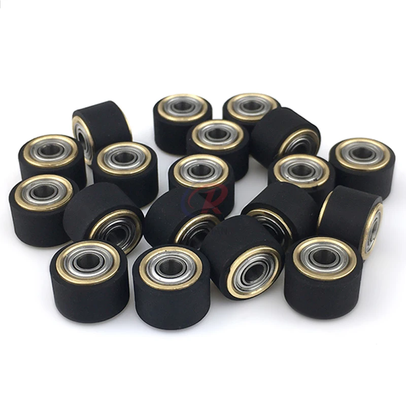 5pcs Pinch Roller Set For Roland GCC LiYu Pcut Mimaki Graphtec Vinyl Cutters - 4x10x14mm