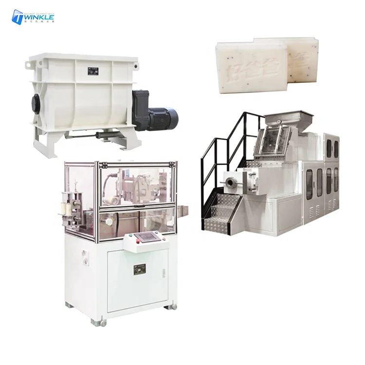 
 500 кг/ч Массовая машина для производства двойного мыла  