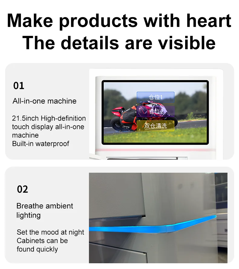 product double bin stainless steel helmet cleaning machine sterilizing dry cleaning sdk enabled cloud based management for motorcycle-13