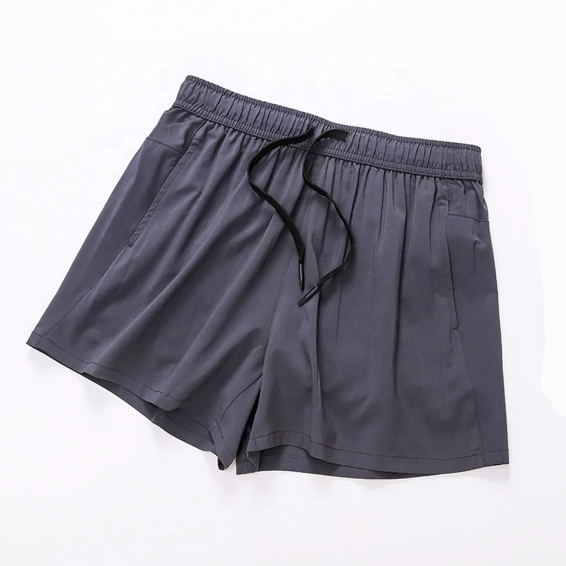 Men Running Shorts Bodybuilding Muscle Training Sportswear Exercise Gym Shorts