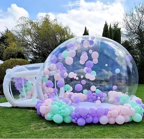 Opblaasbare bubbeltent transparante ballontent voor de tuin_voghion.com