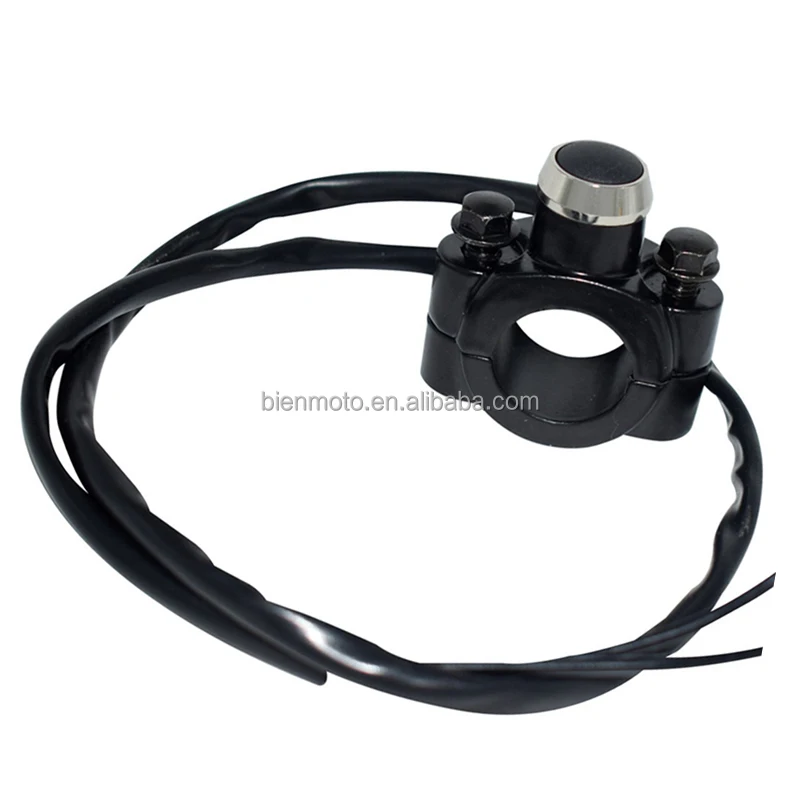 Interruttore Moto Manubrio Montaggio Clacson Faro Freno Stroboscopico Pulsante Interruttore Momentaneo Interruttore In Alluminio Moto - Foto 6